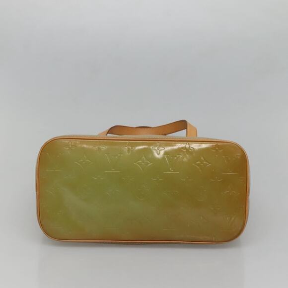 LOUIS VUITTON Monogram Vernis Houston Hand Bag Baby Blue M91005 - Picture 9 of 12